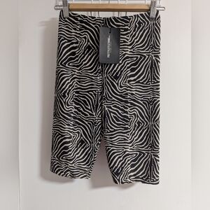 PrettyLittleThing Zebra Print Shorts